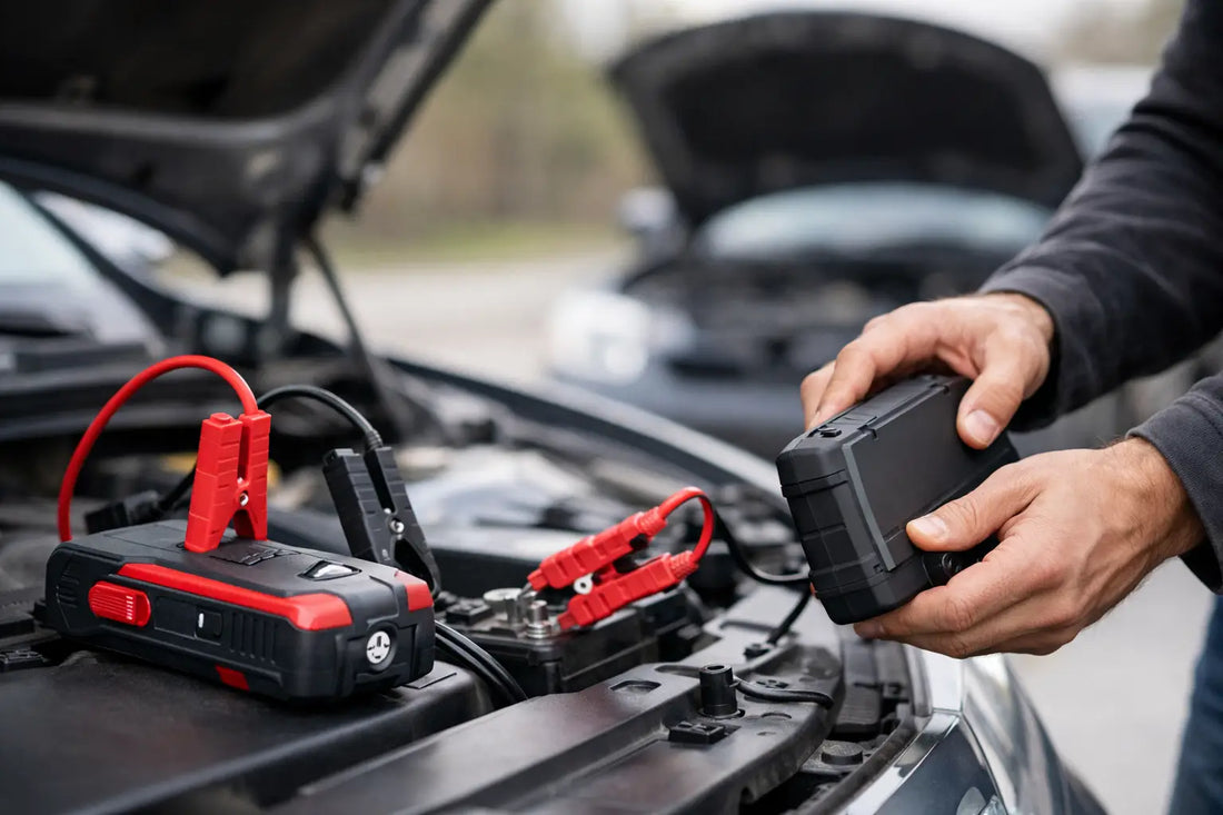 How to Use Battery Booster and Jump Starter