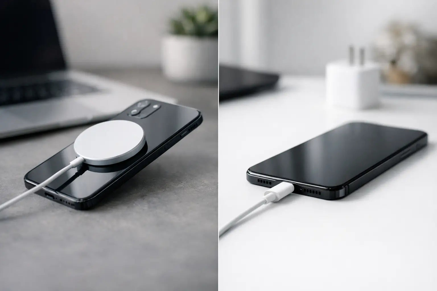 Magnetic Charger vs Cable Charging