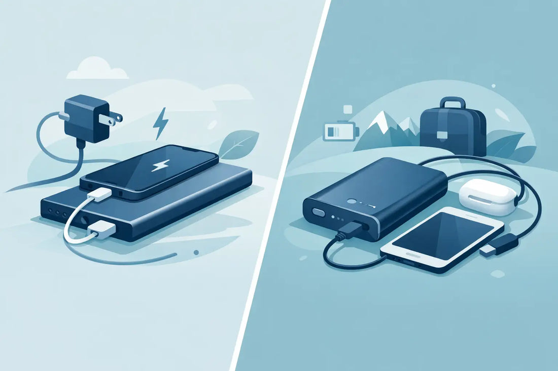 Portable Charger and Power Bank Difference