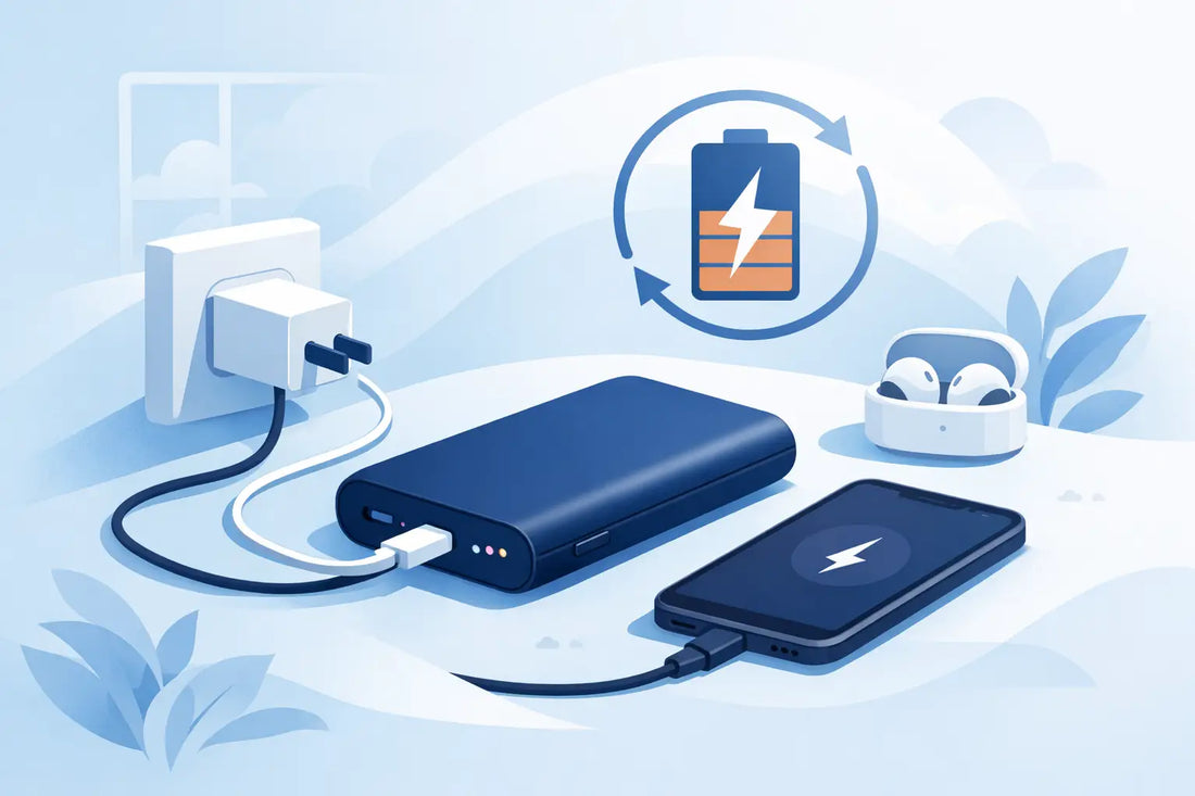 How to Charge Portable Charger Power Bank