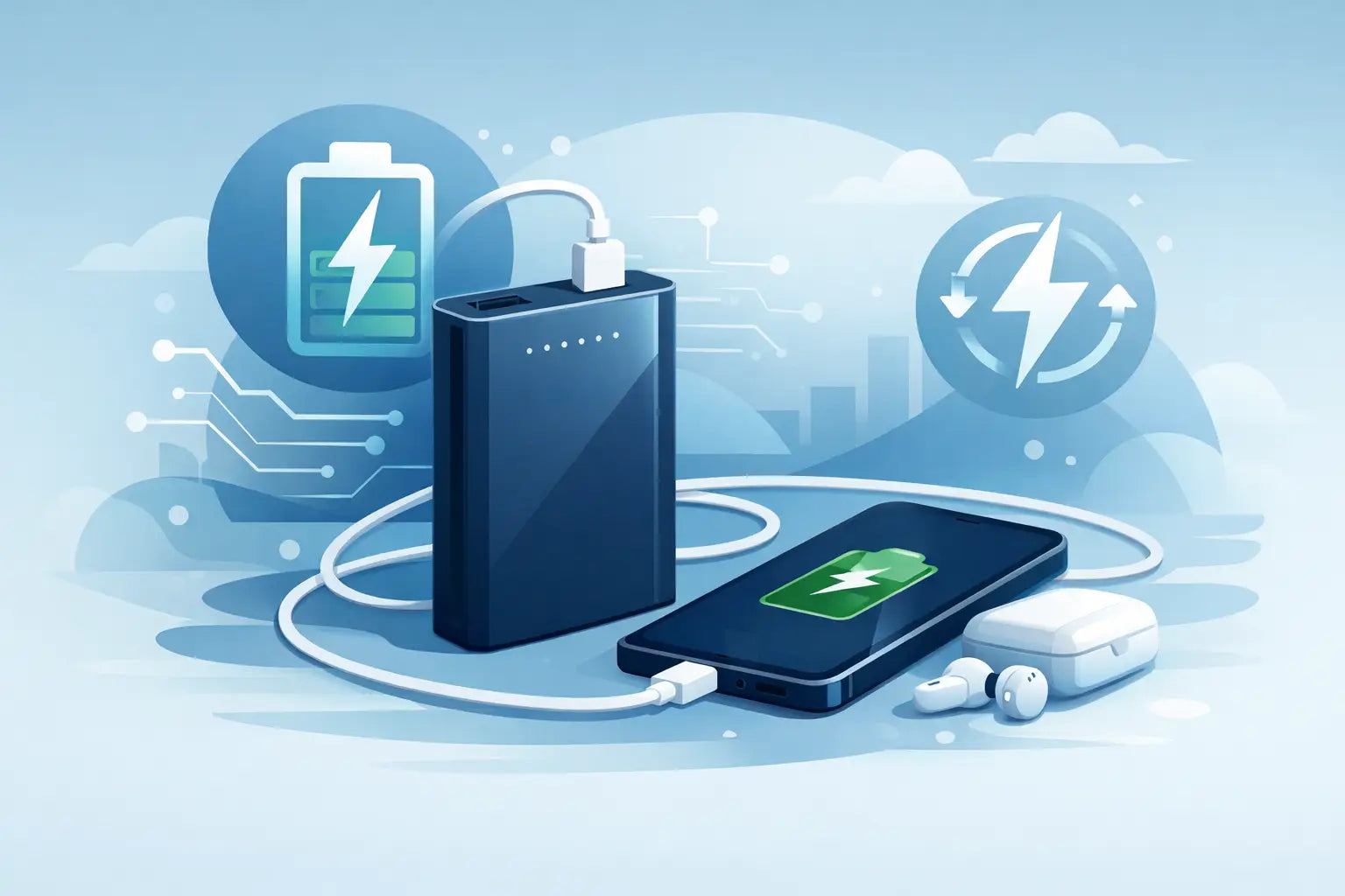 How Does a Power Bank Portable Charger Work?