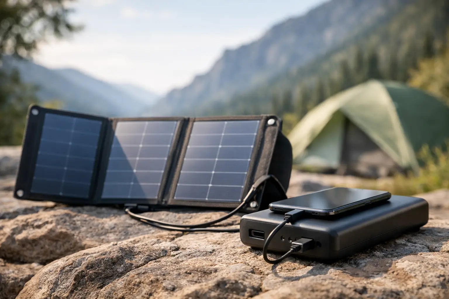 Portable Solar Charger and Power Bank Guide