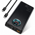 Baseus 30000mAh 65W USB-C Power Bank Portable Charger with LED Display